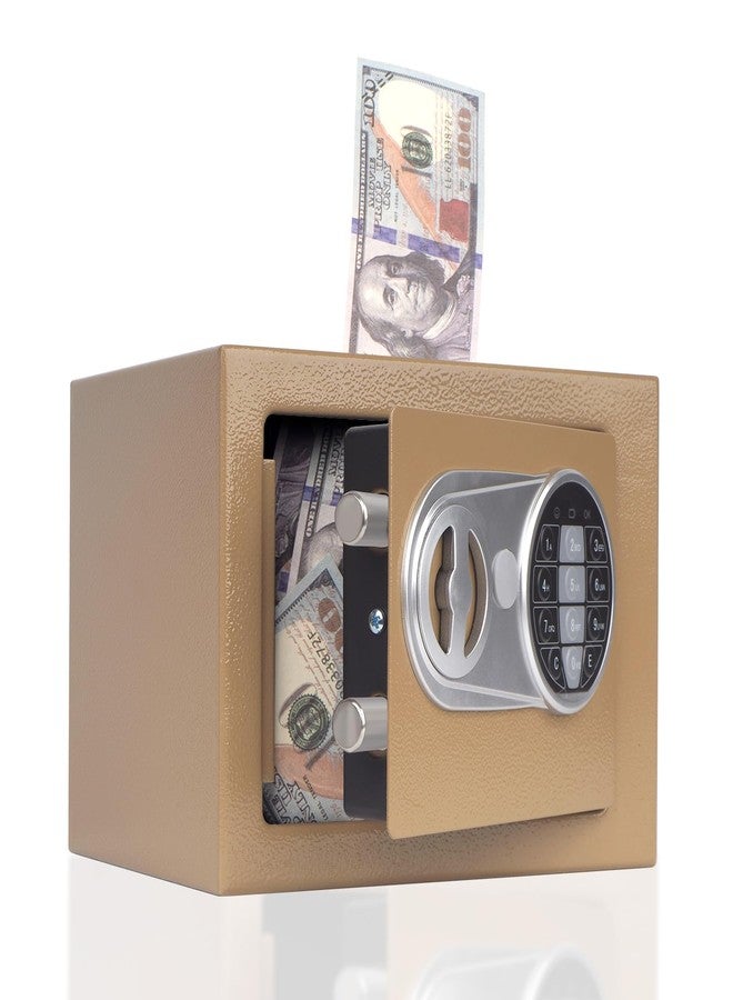 NETRCRHOM Piggy Bank Safe for Adult with Password, Large Metal Money Bank, Boy and Girl Coin jar for Honeymoon Trips, Birthday Gifts, College Funds, Car Funds - Image 1